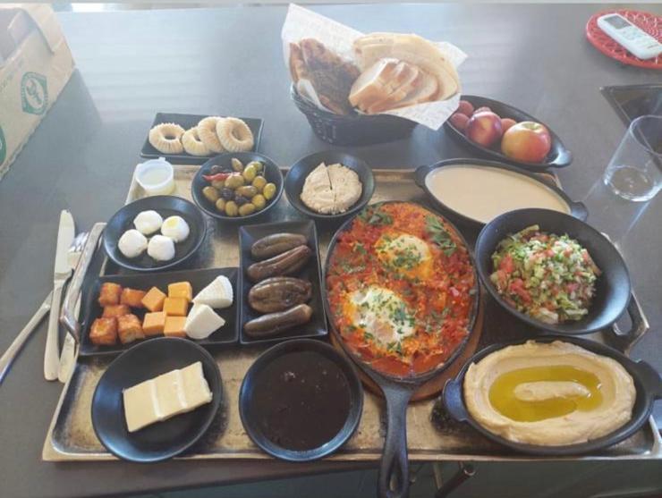 Apartamento מפגש הדובדבן Buq'ata Exterior foto